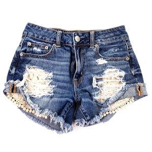 American Eagle Women's High Rise Shorts Size 0